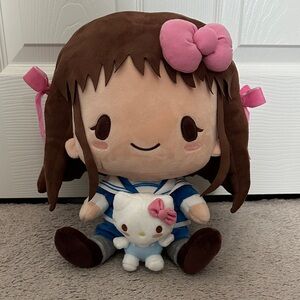 Kidrobot Hello Kitty & Fruits Basket Tohru Honda Plush Doll